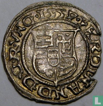 Hongarije 1 denár 1554 (KB) - Afbeelding 1
