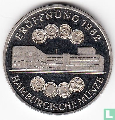 Duitsland Eröffnung Hamburgische Münze 1982 - Afbeelding 1