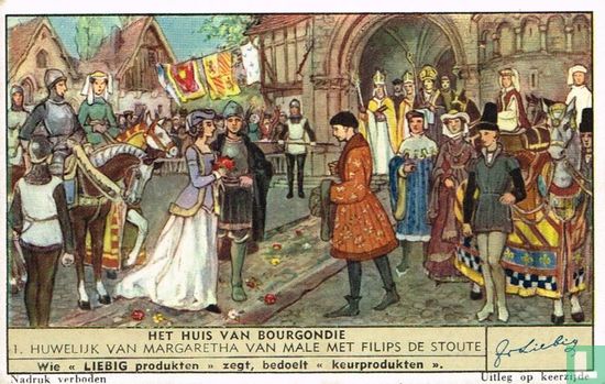 Huwelijk van Margaretha van Male met Filips de Stoute
