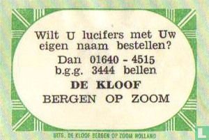 De Kloof Bergen op Zoom