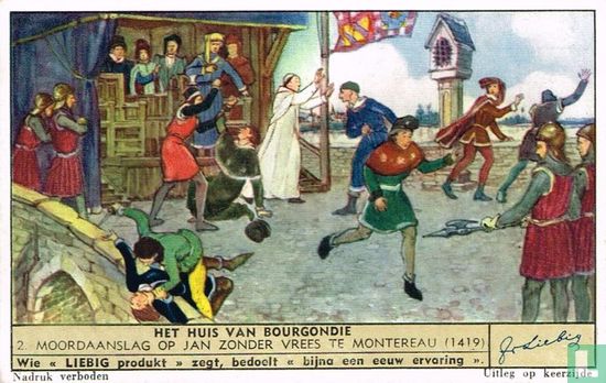 Moordaanslag op Jan zonder Vrees te Montreau (1419)
