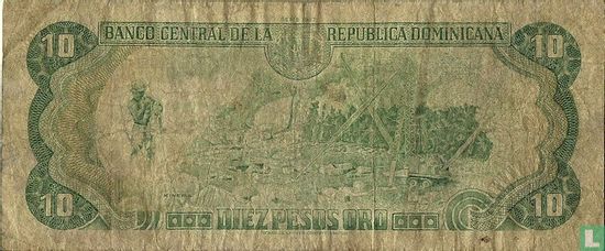 Dominicaanse Republiek 10 Pesos Oro 1987 - Afbeelding 2