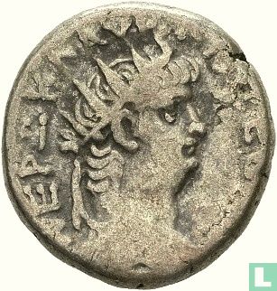 Nero 54-68, AR Tetradrachme (Billionen) Alexandria, geschlagen von 65-66 - Bild 2