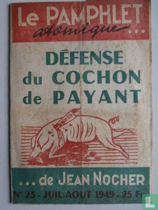 Le pamphlet atomique de Jean NOCHER 23 - Image 1