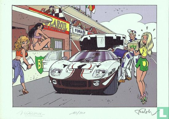 Pin-up & Ford GT40