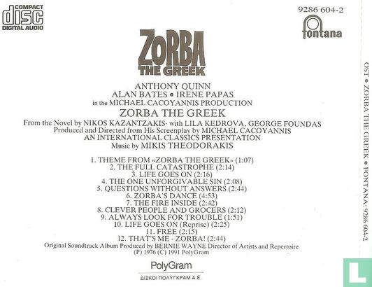 Zorba the Greek (original soundtrack album) - Image 2