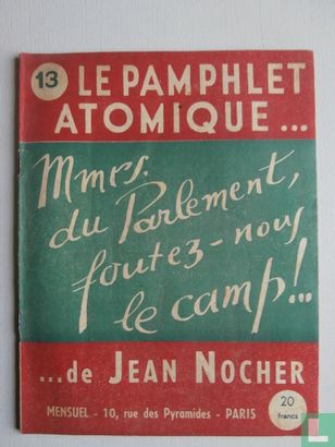Le pamphlet atomique de Jean NOCHER 13 - Afbeelding 1