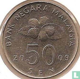 Maleisië 50 sen 2009 - Afbeelding 1