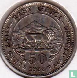 Afrique de l'Est 50 cents 1922 - Image 1