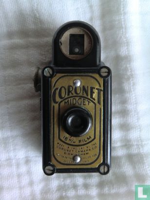 Coronet Midget (zwart) Miniatuur Camera - Afbeelding 2