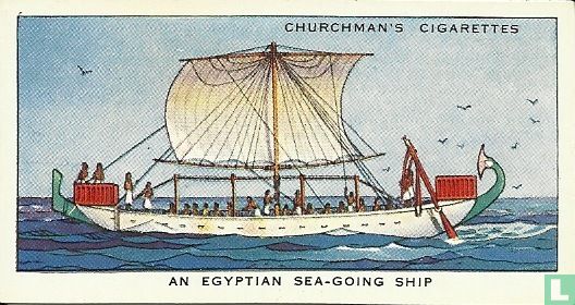 An Egyptian Sea-going ship - Bild 1