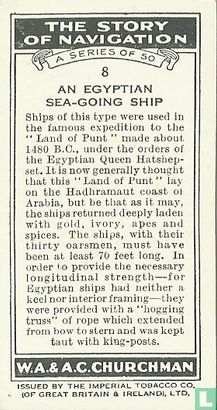 An Egyptian Sea-going ship - Bild 2