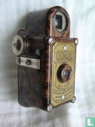 Coronet Midget (Bruin) Miniatuur Camera - Afbeelding 1