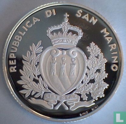 San Marino 10 euro 2011 (PROOF) "10th anniversary Euro coins and banknotes" - Image 2