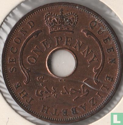 Britisch Westafrika 1 Penny 1958 (KN) - Bild 2