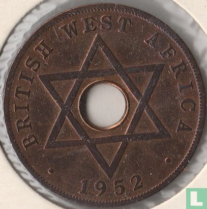 British West Africa 1 penny 1952 (H) - Image 1