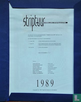 Striptuur 1989 - Afbeelding 3
