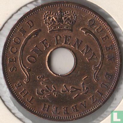 Brits-West-Afrika 1 penny 1958 (zonder muntteken) - Afbeelding 2