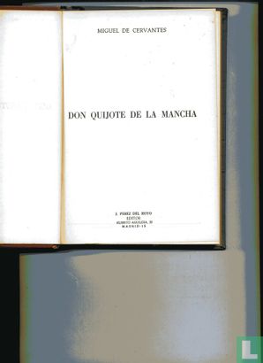 Don Quijote de la Mancha  - Afbeelding 3