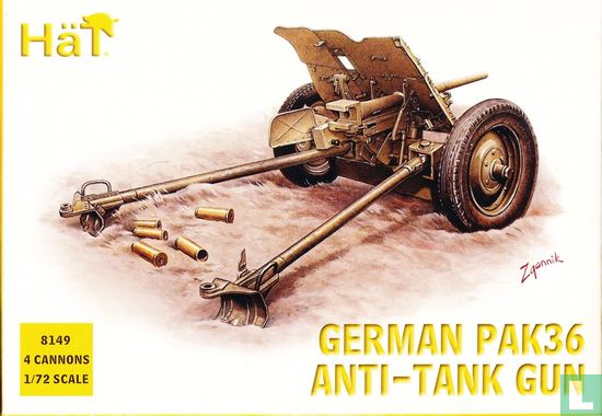 German anti tank gun PAK36 - Image 1