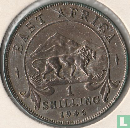 East Africa 1 shilling 1946 - Image 1