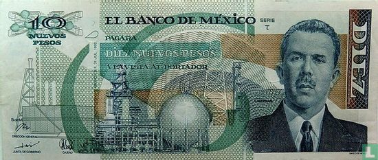10 Nuevos Pesos Mexico  - Image 1
