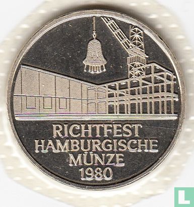 Duitsland Richtfest Hamburgische Münze 1980 - Afbeelding 1