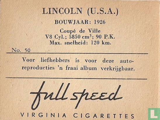 Lincoln (U.S.A) - Afbeelding 2