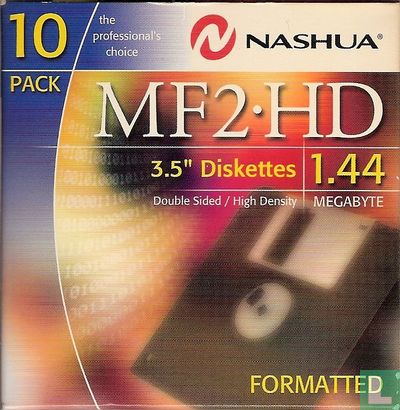 Nashua - Diskettes 3.5" 1.44 Mb - MF2.HD - Afbeelding 1