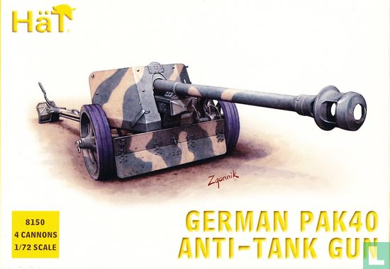 Deutsche PaK40 Panzerabwehrkanone - Bild 1