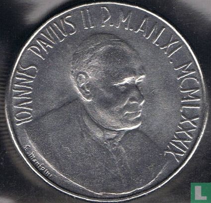 Vaticaan 100 lire 1989 - Afbeelding 1