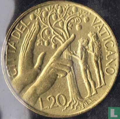 Vatican 20 lire 1988 - Image 2