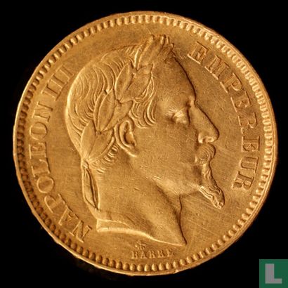 Frankrijk 20 francs 1862 (A) - Afbeelding 2