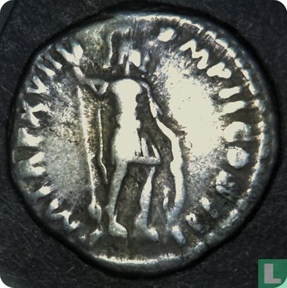 AR denier, 161-180 Apr. J.-C., l'Empire romain, Marc-Aurèle, Rome, 163-164 AD - Image 2