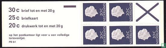 Stamp booklet (counting block) - Image 1