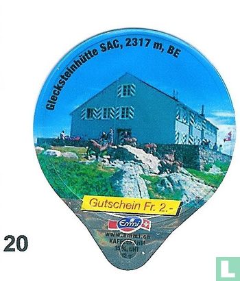 20 Glecksteinhütte SAC, 2317m BE