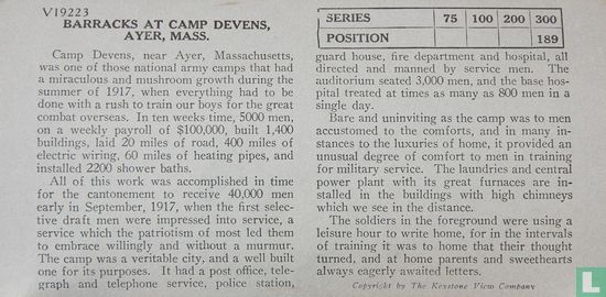 Barracks at Camp Devens, Ayer, Mass. - Image 3