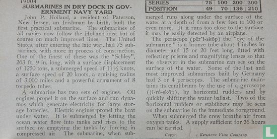 Submarines in dry dock in Government navy Yard - Bild 3