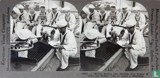 A sailor's sewing day - Image 1