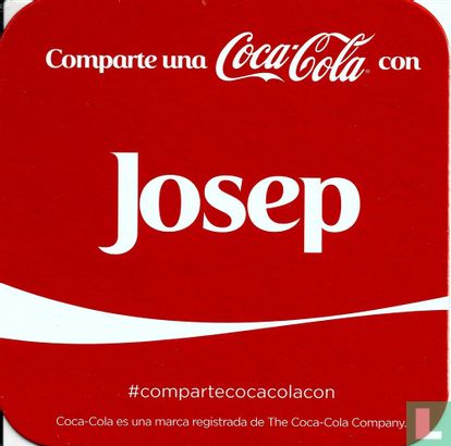 Comparte una Coca-Cola con Josep