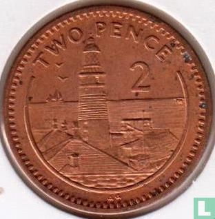 Gibraltar 2 pence 1998 - Image 2