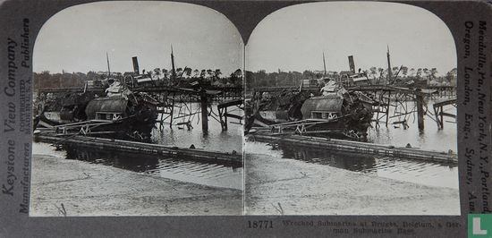 Wrecked submarine at Zeebrugge - Image 1