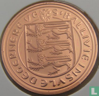 Guernsey 2 pence 1981 (PROOF) - Afbeelding 2