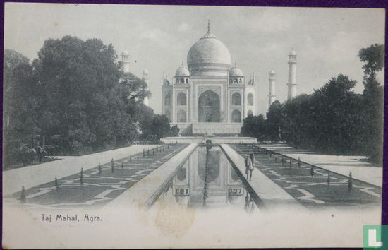 India , Taj Mahal, Agra , Tâdj Mahal  - Afbeelding 1