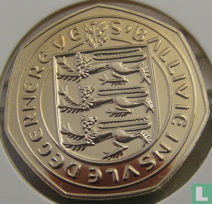 Guernsey 50 pence 1979 (PROOF) - Image 2