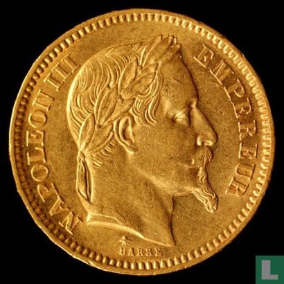 Frankreich 20 Franc 1861 (A) - Bild 2