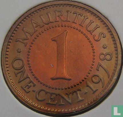 Maurice 1 cent 1978 - Image 1