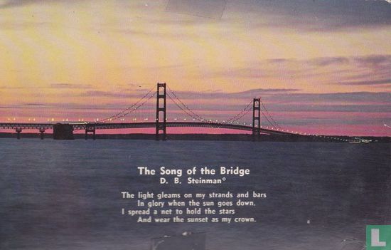 The song of the Bridge D.B. Steinman Mackinac Bridge - Afbeelding 1