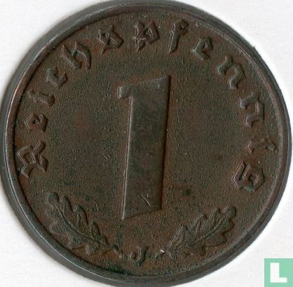 Deutsches Reich 1 Reichspfennig 1937 (J) - Bild 2