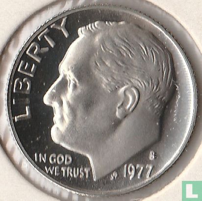 United States 1 dime 1977 (PROOF) - Image 1